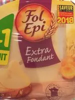 Mängden socker i Fromage au lait de vache Fol Epi