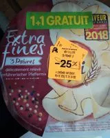 Mängden socker i Fromage 3 poivres Extra Fines