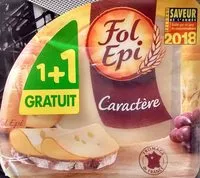 Mängden socker i Fol Epi Caractère (1+1 Gratuit)