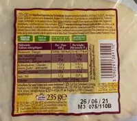 Mängden socker i Cremig Zart &mild