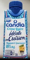 Mängden socker i Candia Crème légère