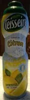 Mängden socker i sirop de citron