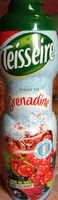Mängden socker i Sirop de Grenadine