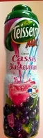 Mängden socker i Cassis Schwarze Johannisbeere Sirup
