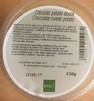 Mängden socker i Chocolat patate douce
