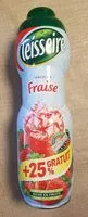 Mängden socker i Sirop de fraise