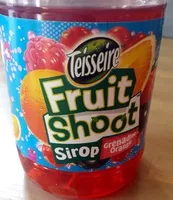 Mängden socker i Fruit Shoot Sirop Grenadine Orange Teisseire