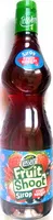 Mängden socker i Fruit Shoot - sirop fruits rouges