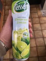 Mängden socker i Sirop Citron Vert