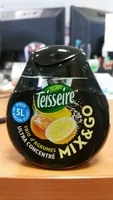 Mängden socker i Trio d'agrumes mix et go ultra concentré