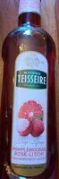 Mängden socker i Teisseire Pamplemousse rose-Litchi