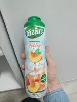 Mängden socker i Sirop de peche