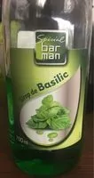 Mängden socker i Sirop de basilic