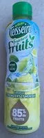 Mängden socker i Fraîcheur de fruits Citron vert Menthe