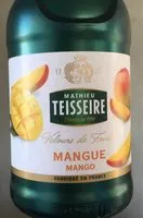 Mängden socker i Velours de fruits Mangue