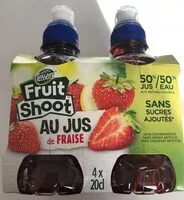Mängden socker i Fruit shoot au jus de fraise