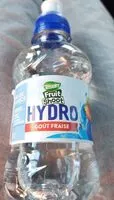 Mängden socker i fruit shoot hydro goût fraise