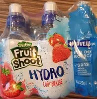 Mängden socker i Fruit Shoot Hydro goût fraise