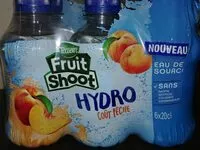 Mängden socker i Fruit Shoot hydro goût pêche