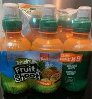 Mängden socker i Fruit shoot tropical