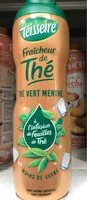 Mängden socker i Fraicheur de thé - Thé vert menthe