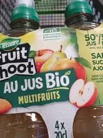 Mängden socker i Fruit shoot au jus bio multifruits