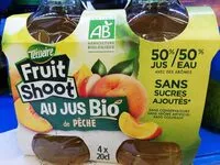 Mängden socker i Fruit shoot au jus bio de pêche