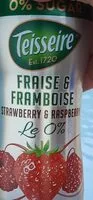 Mängden socker i Fraise et framboise