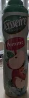 Mängden socker i Sirop de pomme