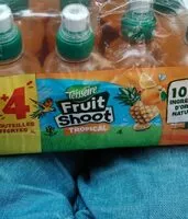 Mängden socker i Fruit shoot