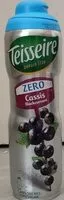 Mängden socker i Sirop de cassis sans sucres