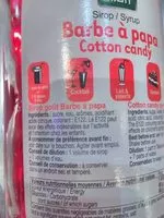 Mängden socker i Sirop gôut barbe à Papa