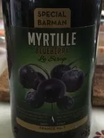Mängden socker i Myrtille le sirop
