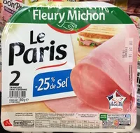 Mängden socker i Le Paris - Jambon sans couenne
