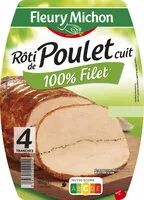 Mängden socker i Rôti de Poulet - 100% filet*
