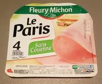 Mängden socker i Le Paris sans couenne - 4 tr.