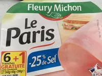 Mängden socker i Le Paris