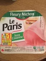 Mängden socker i Le Paris Sans Couenne (4+1 gratuite)