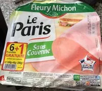 Mängden socker i Le Paris - Jambon sans couenne