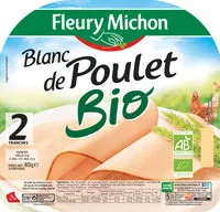 Mängden socker i Blanc de poulet Bio - 2 tr.