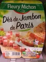 Mängden socker i Dés de jambon de Paris