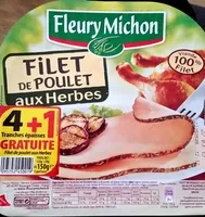 Mängden socker i Filet de poulet aux herbes