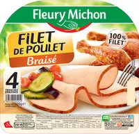 Mängden socker i Filet de Poulet - Braisé