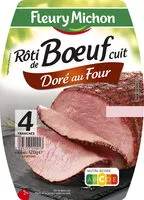 Mängden socker i Rôti de Boeuf - Doré au four
