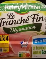 Mängden socker i Le tranché fin