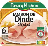 Mängden socker i Jambon de Dinde - Halal