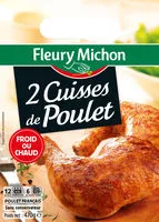 Mängden socker i 2 Cuisses de poulet