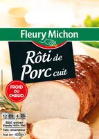 Mängden socker i Rôti de porc cuit