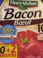 Mängden socker i Bacon bœuf  10 Tranches