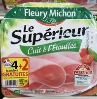 Mängden socker i Le Supérieur Cuit à l'Etouffée (4+2 tranches gratuites)